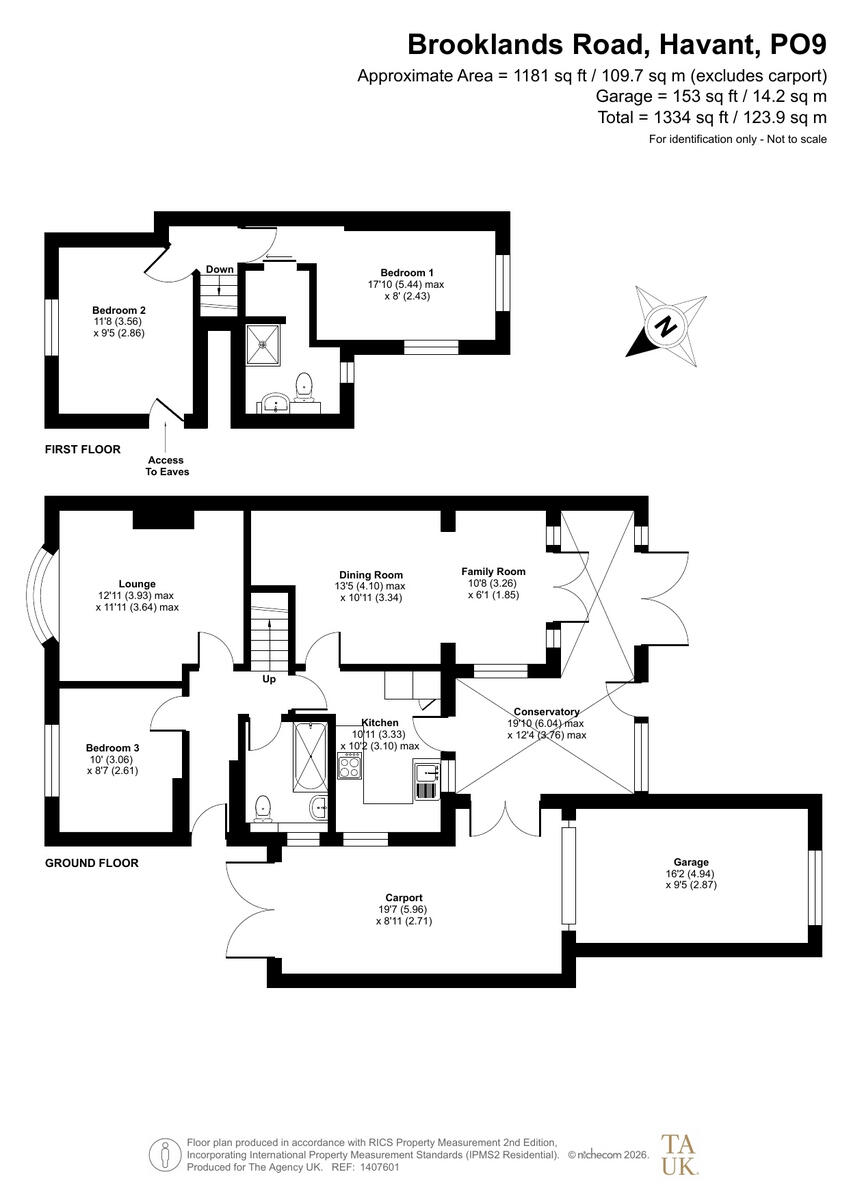 Brooklands Road, Havant, PO9 floorplan