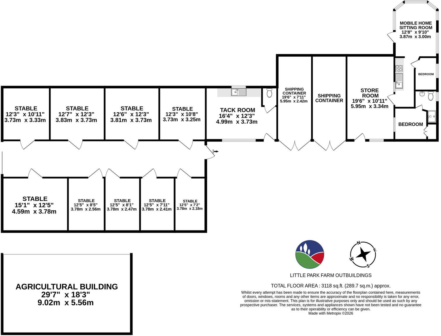 Little Park Farm, Llanvihangel Crucorney, Abergavenny, NP7 8EH floorplan