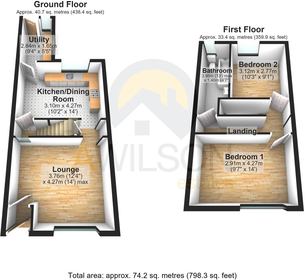 Grey Street, Stalybridge floorplan