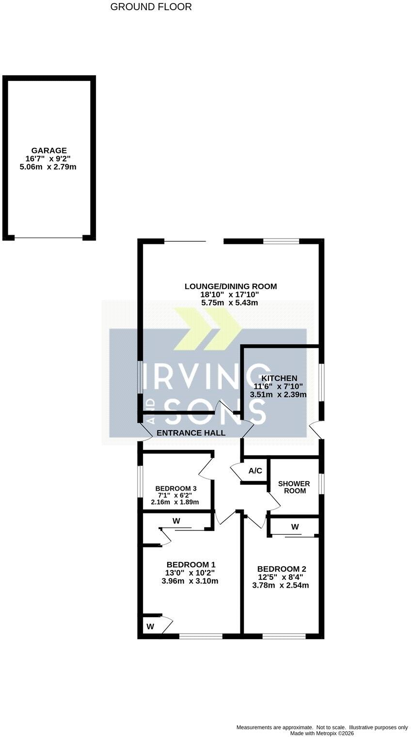 Coniston Close, Verwood, Dorset, BH31 floorplan