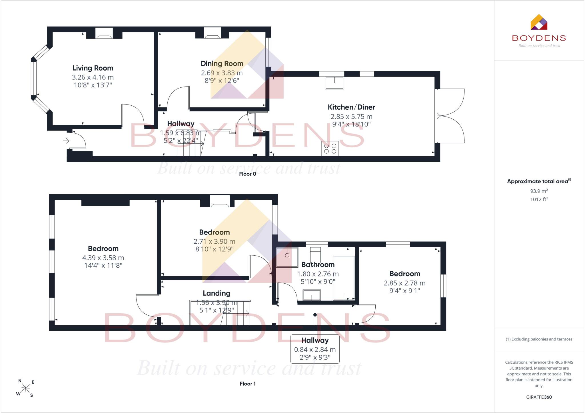 Sudbury Suffolk floorplan