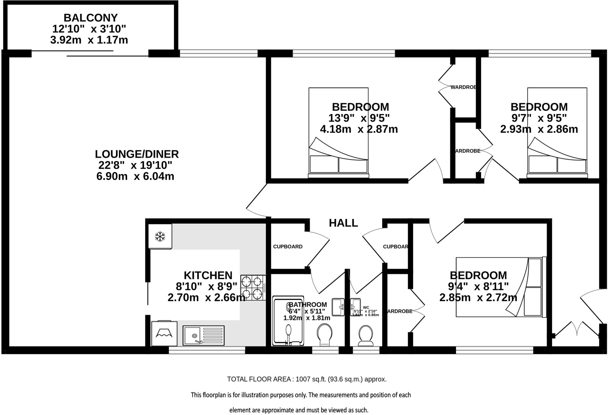 Coleridge Court, Harpenden, Hertfordshire, AL5 floorplan