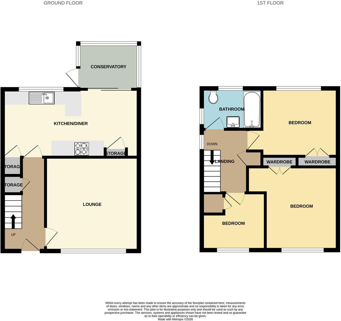 Tongue Lane, Buxton, floorplan