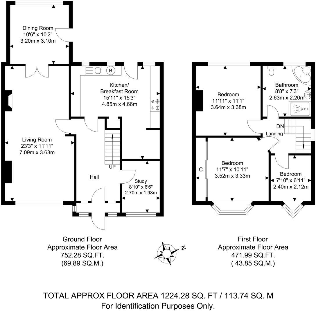 Preston Drive, Bexleyheath, DA7 floorplan