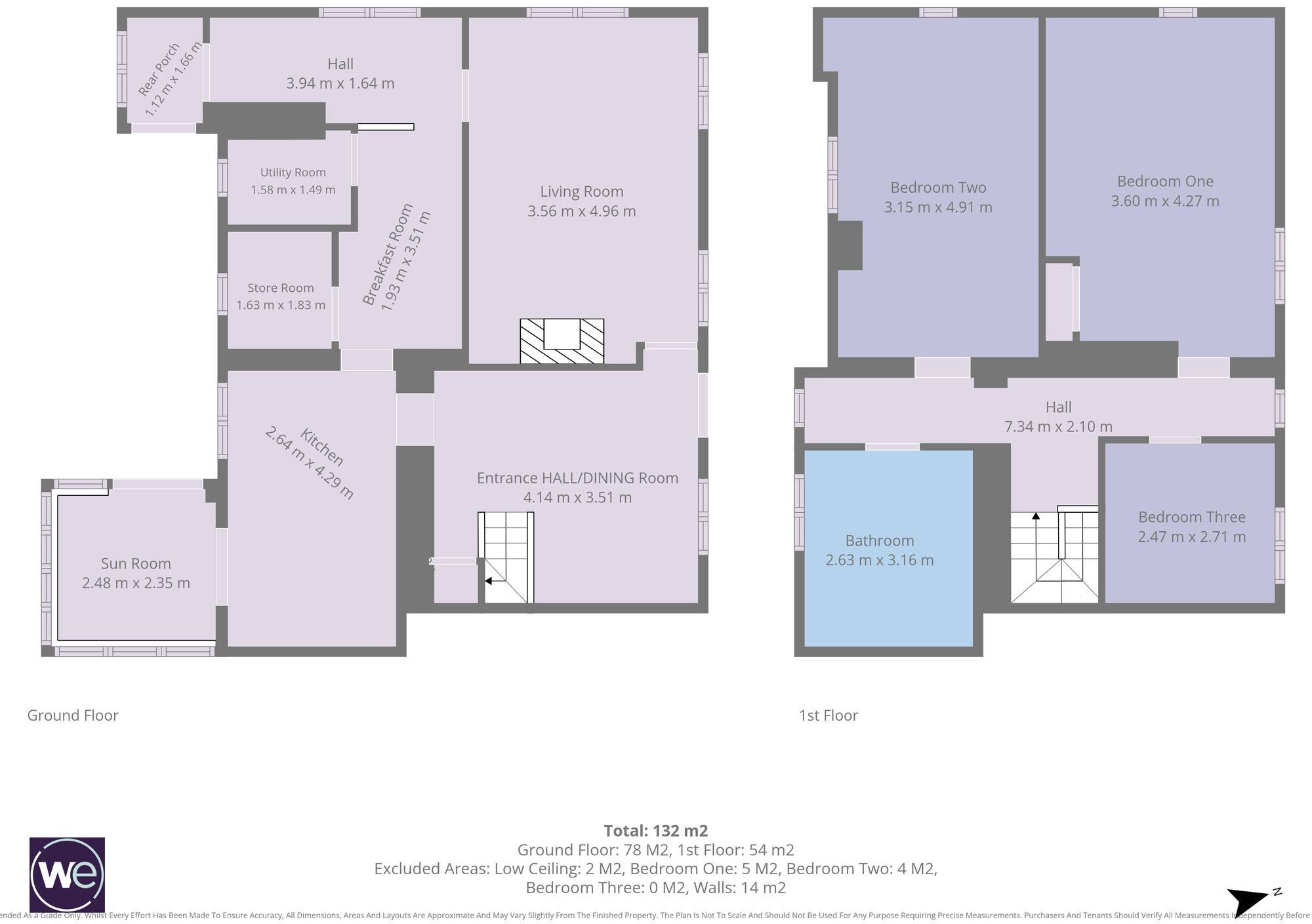 Corwen, LL21 floorplan