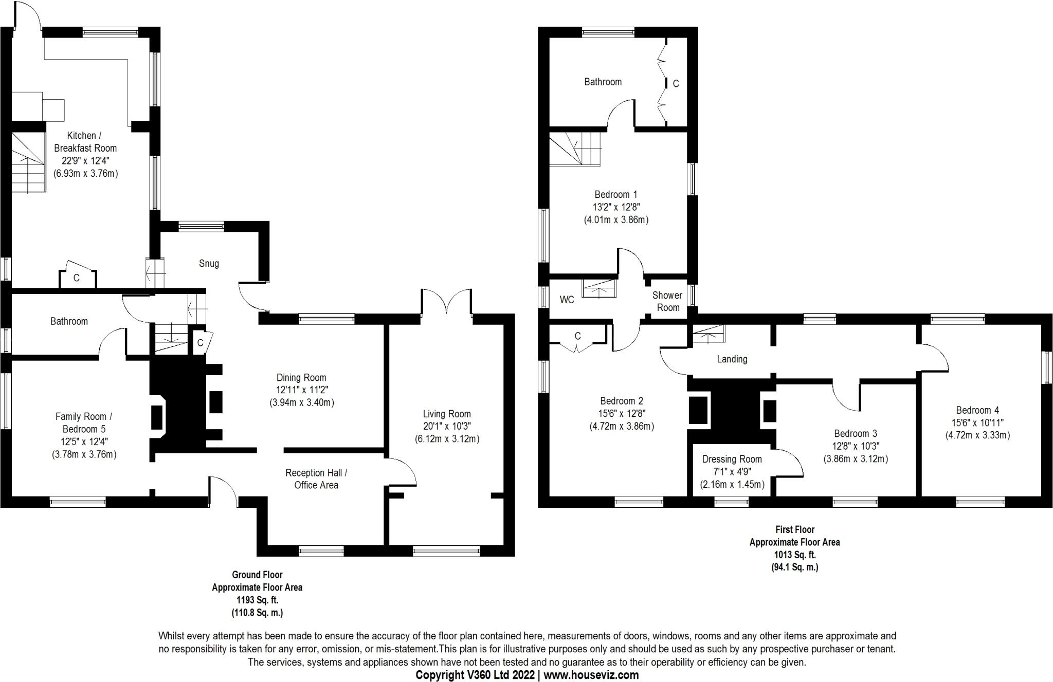 The Old House, The Square, SO31 floorplan