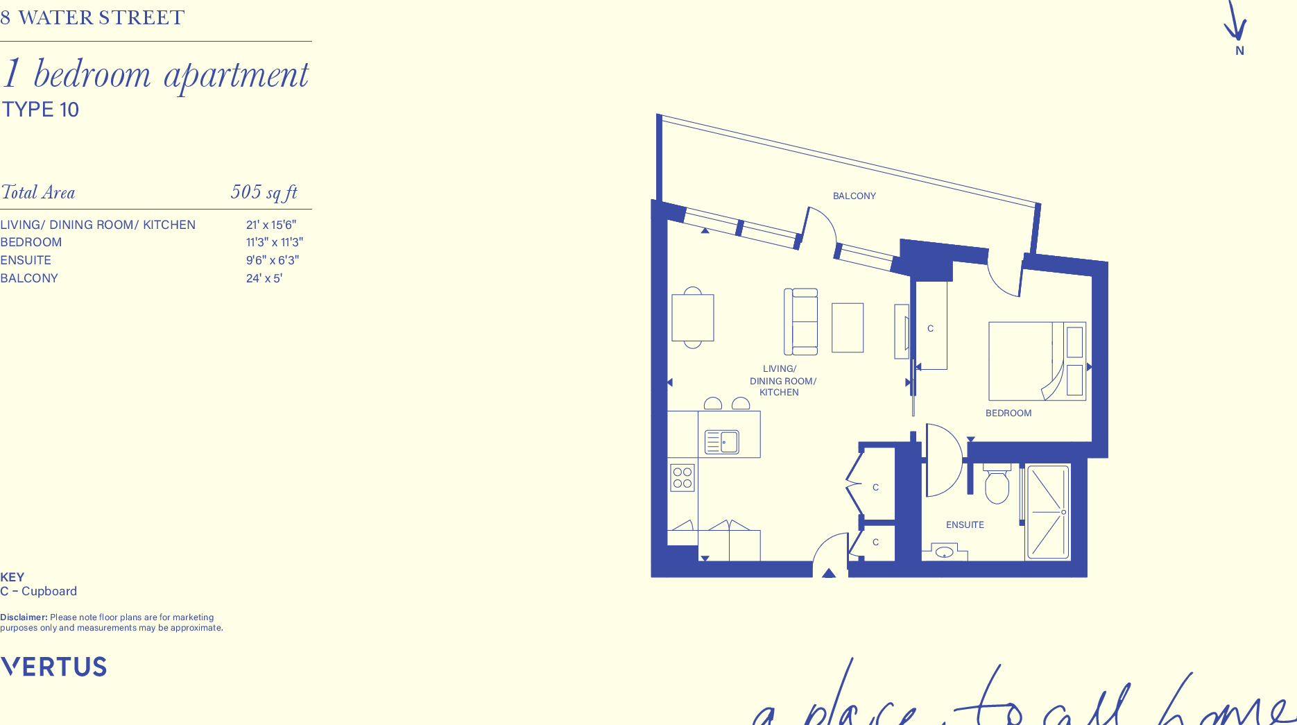 8, Water Street, London, E14 floorplan