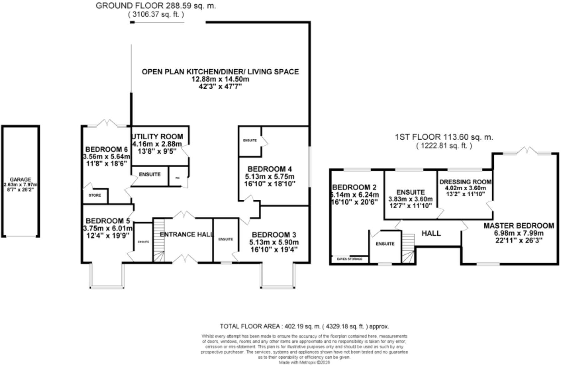 Old Road, Barlaston, ST12 floorplan