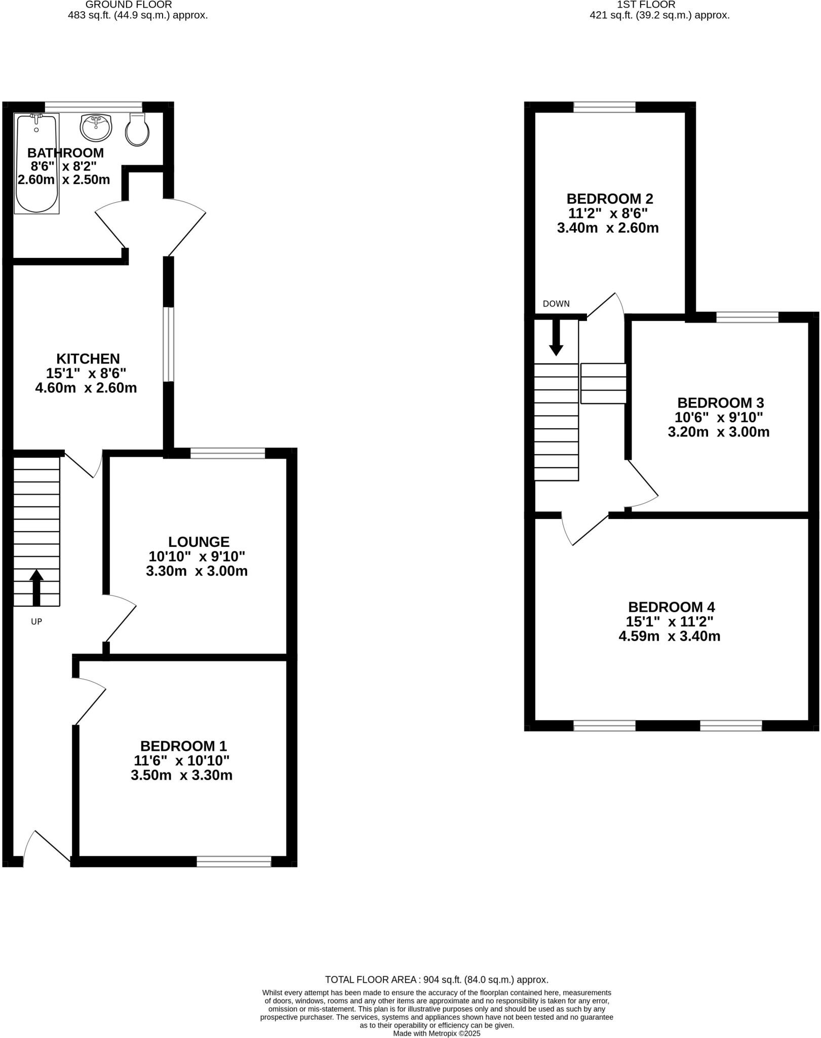 Coburn Street, , Cardiff floorplan