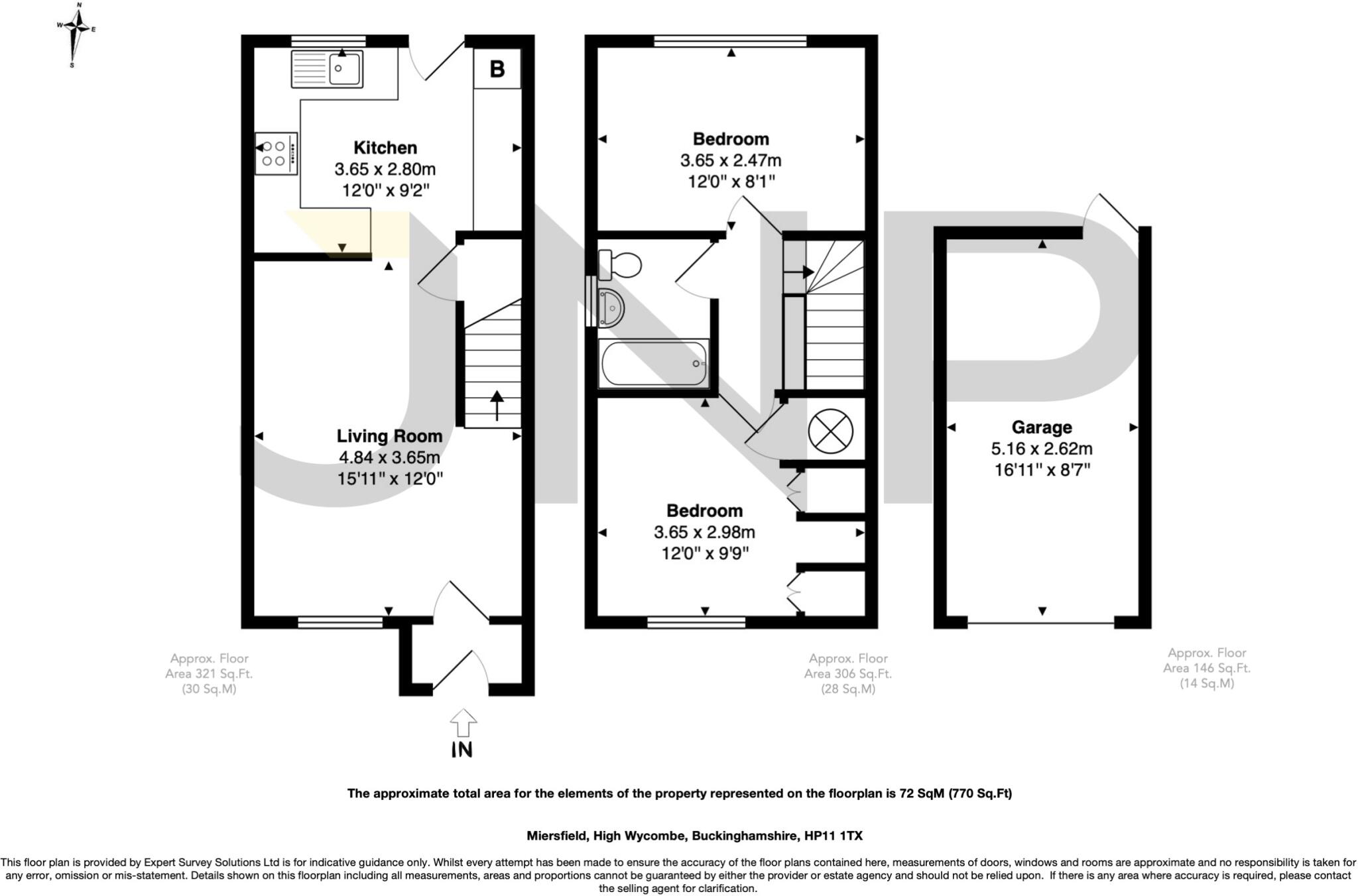 Miersfield, High Wycombe, Buckinghamshire, HP11 floorplan