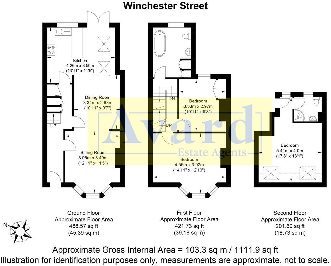 Winchester Street, Brighton floorplan