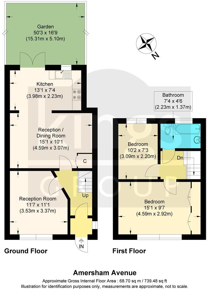 Amersham Avenue, Edmonton, N18 floorplan