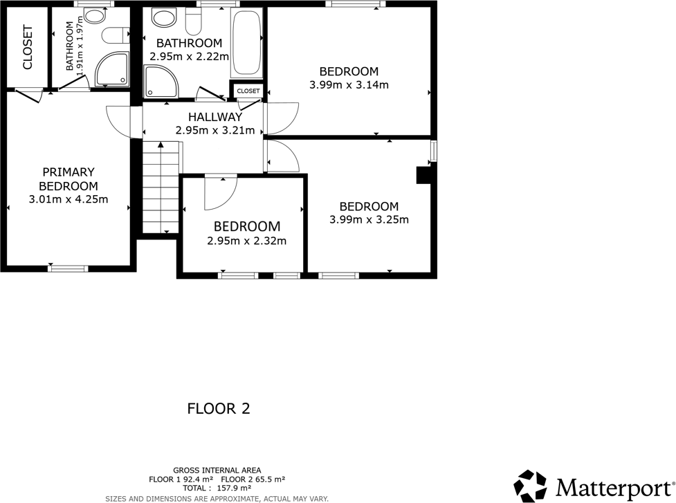 Checkstone Avenue, Bessacarr, Doncaster, DN4 floorplan