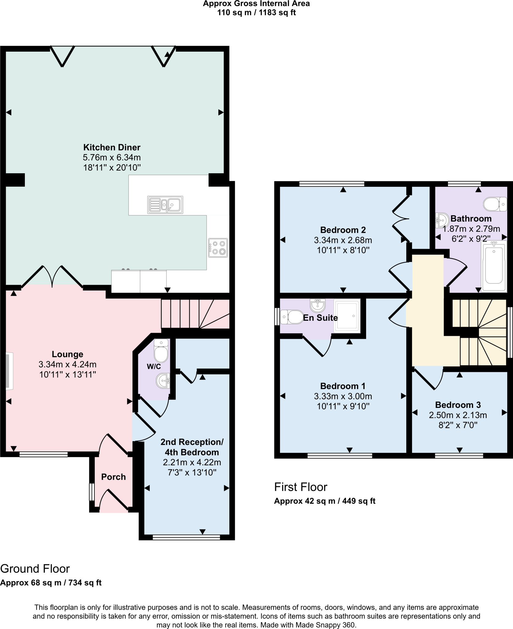Haighton Drive Fulwood, Preston PR2 9LU floorplan