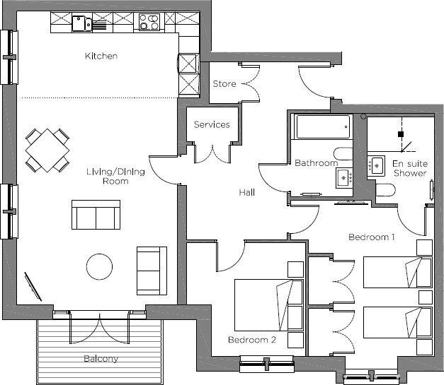 Skipping Way, Chalfont Dene, Chalfont St Peter, Buckinghamshire floorplan