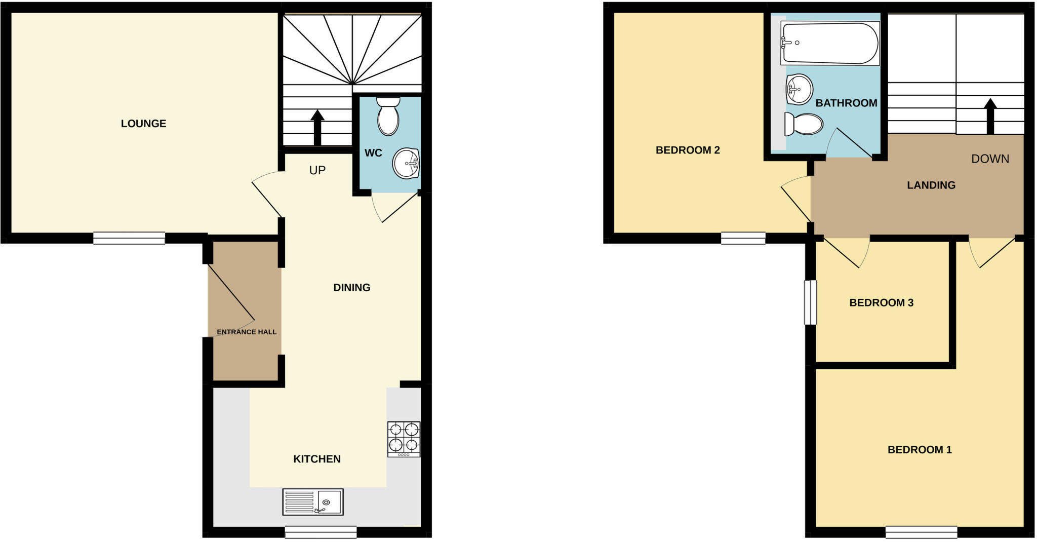 Curlew Way, Sheffield floorplan