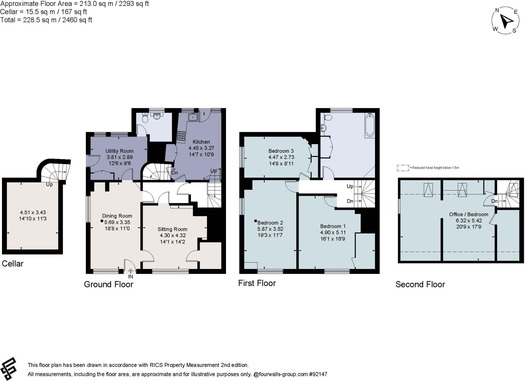High Street, Redbourn, St. Albans, Hertfordshire, AL3 floorplan