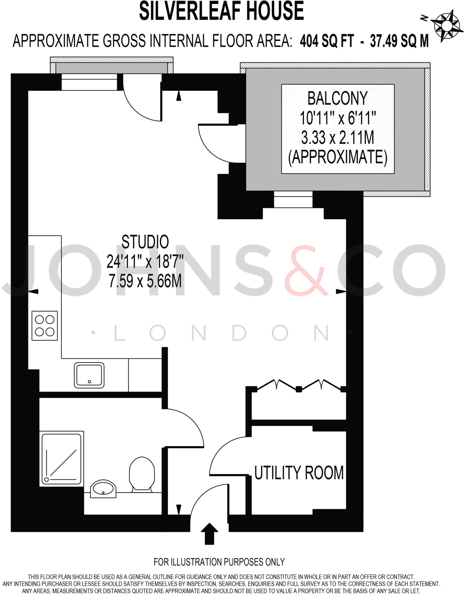 Verdean, Acton, London, W3 floorplan
