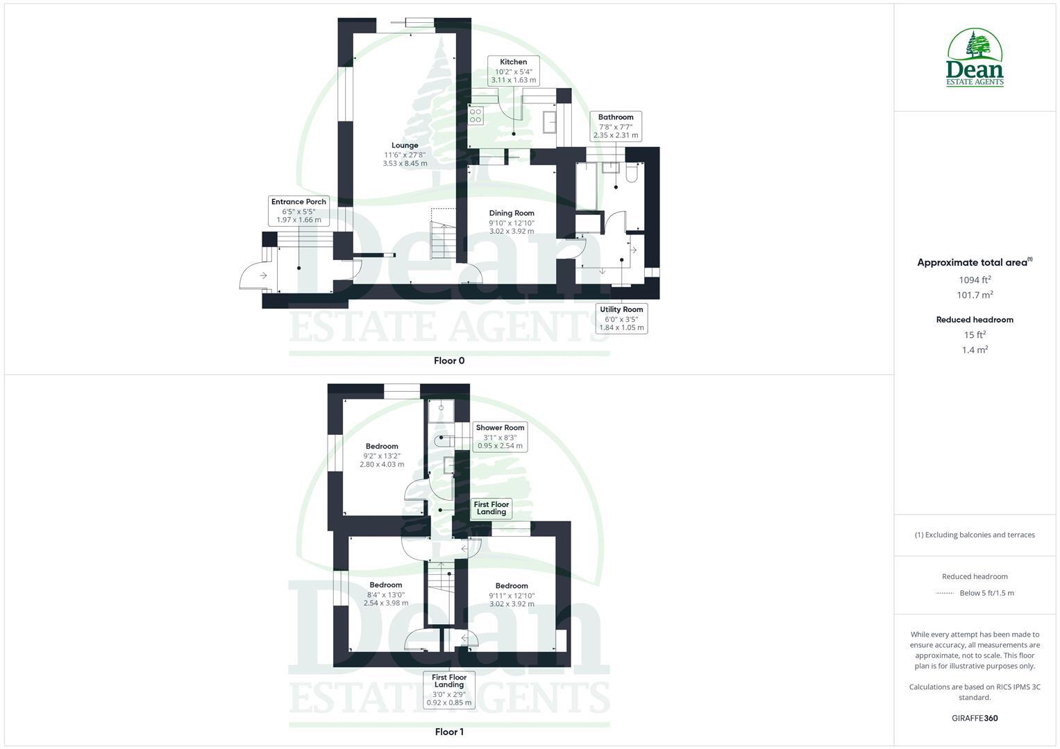 Upper Road, Pillowell, Lydney floorplan
