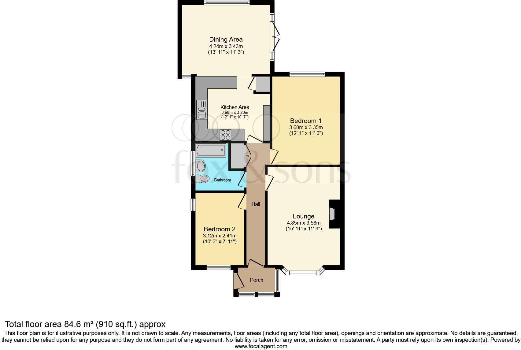 Gorringe Valley Road, EASTBOURNE floorplan