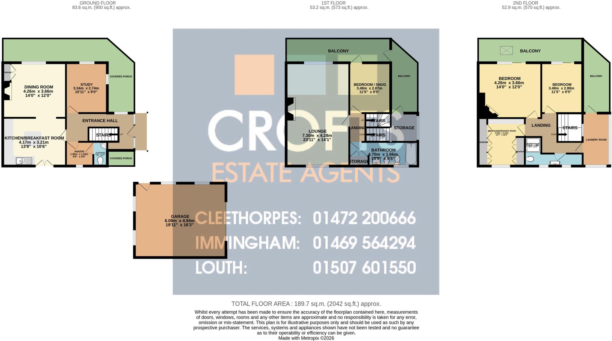Brooklands Avenue, Cleethorpes floorplan