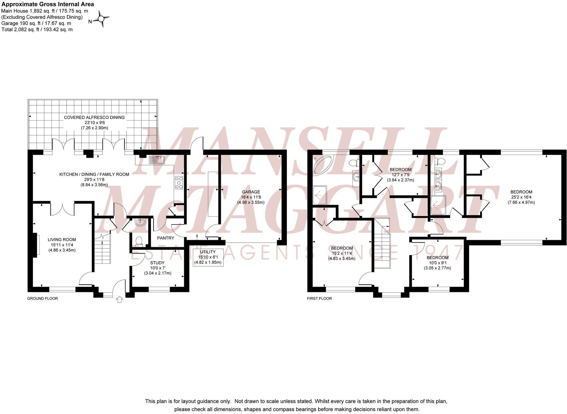 The Nook, Sayers Common, BN6 floorplan