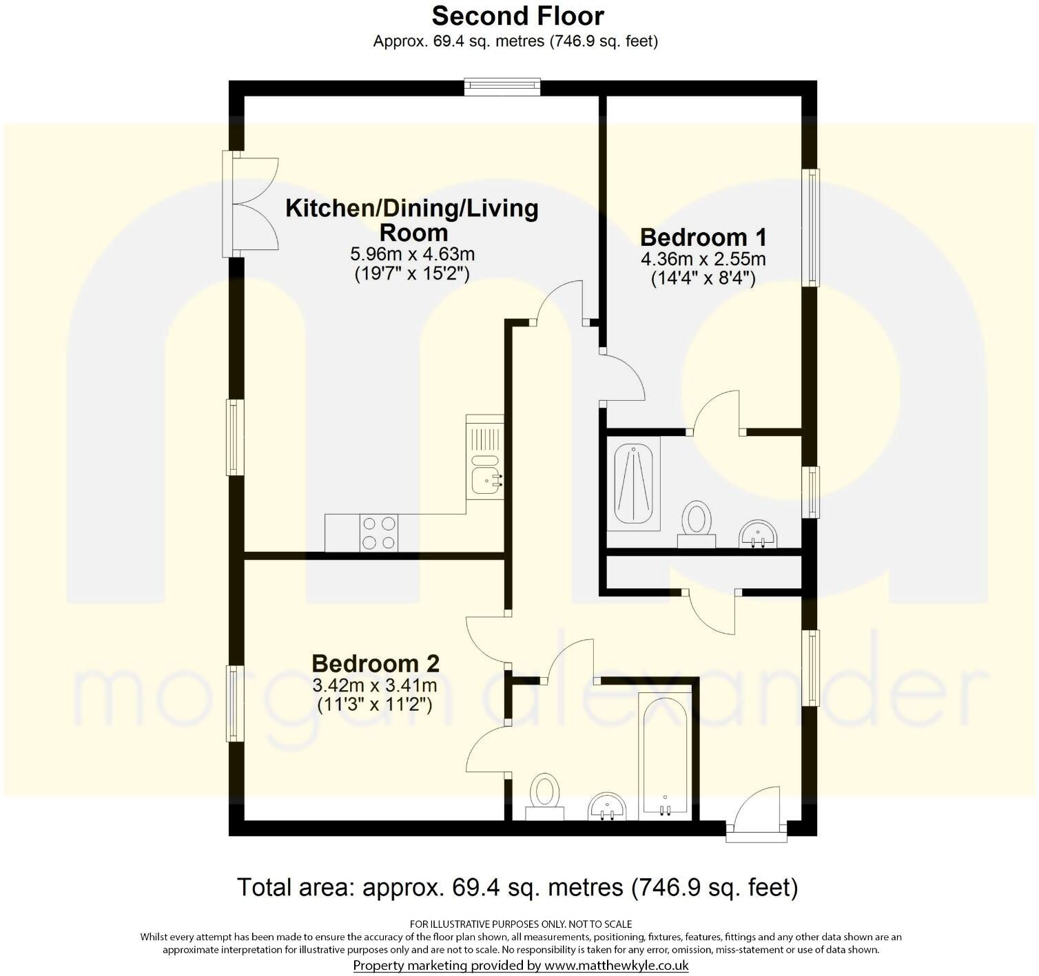Keen Avenue, Buntingford, Hertfordshire, SG9 floorplan