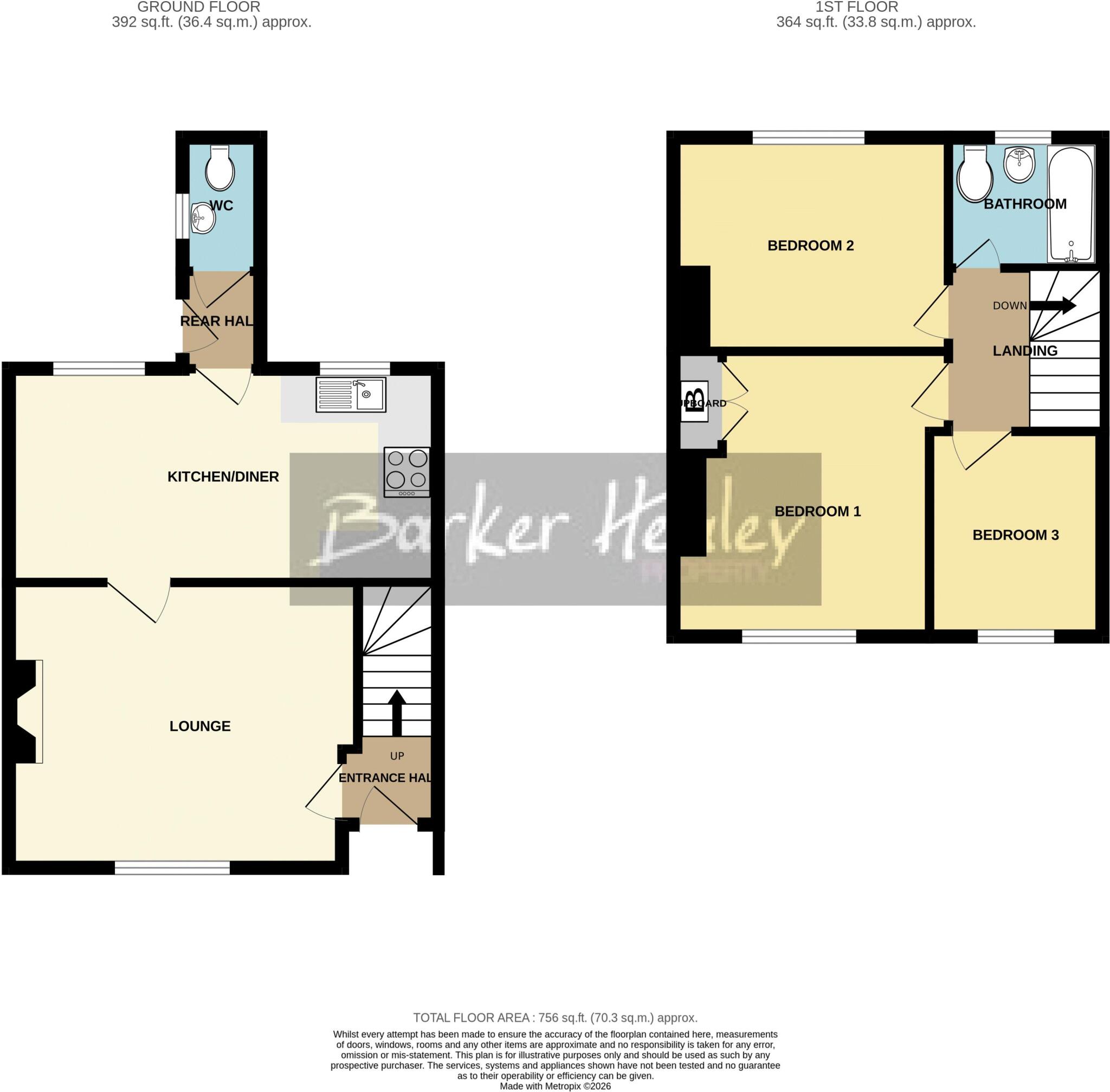 Audley Road, Newport floorplan
