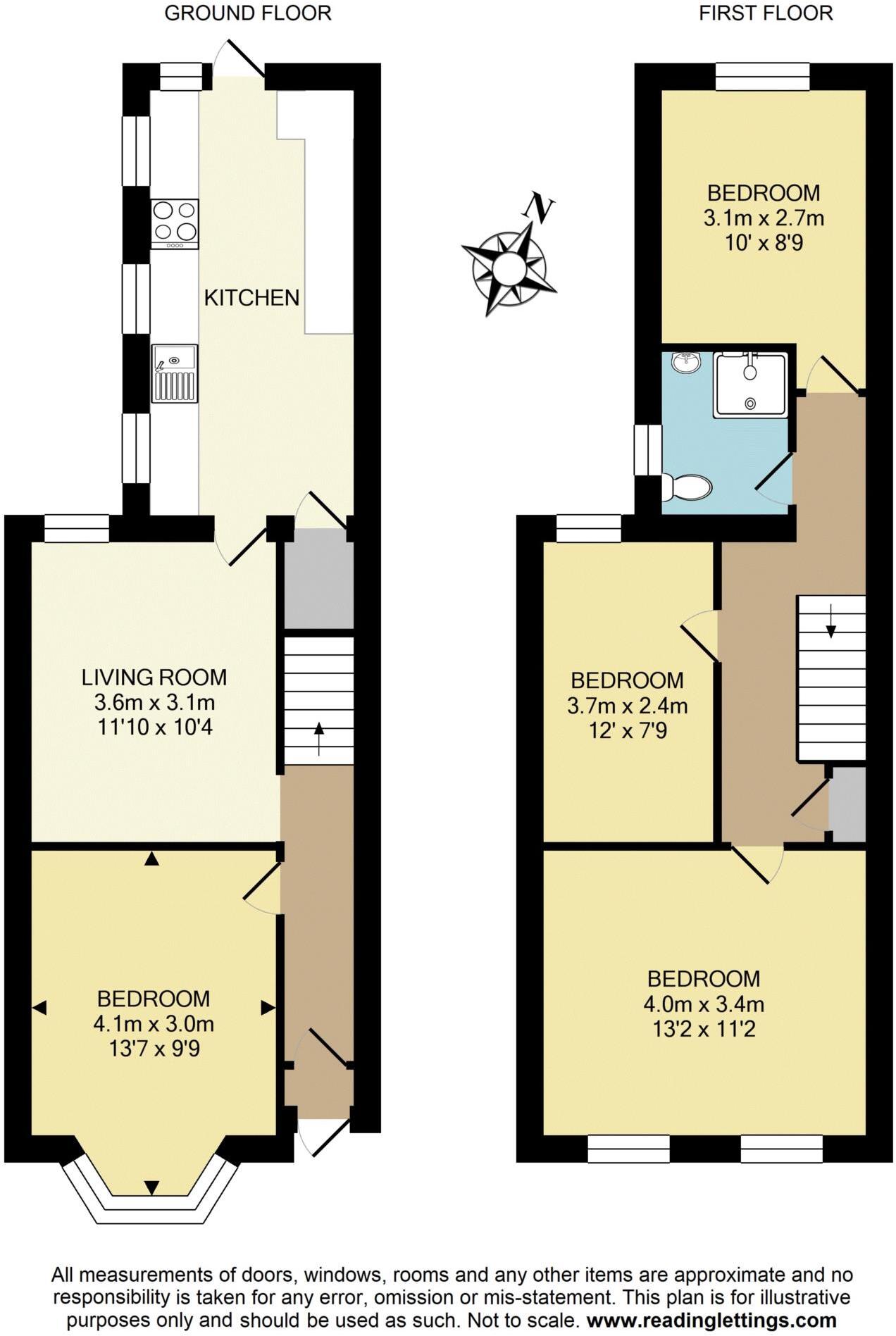 Grange Avenue, Reading floorplan