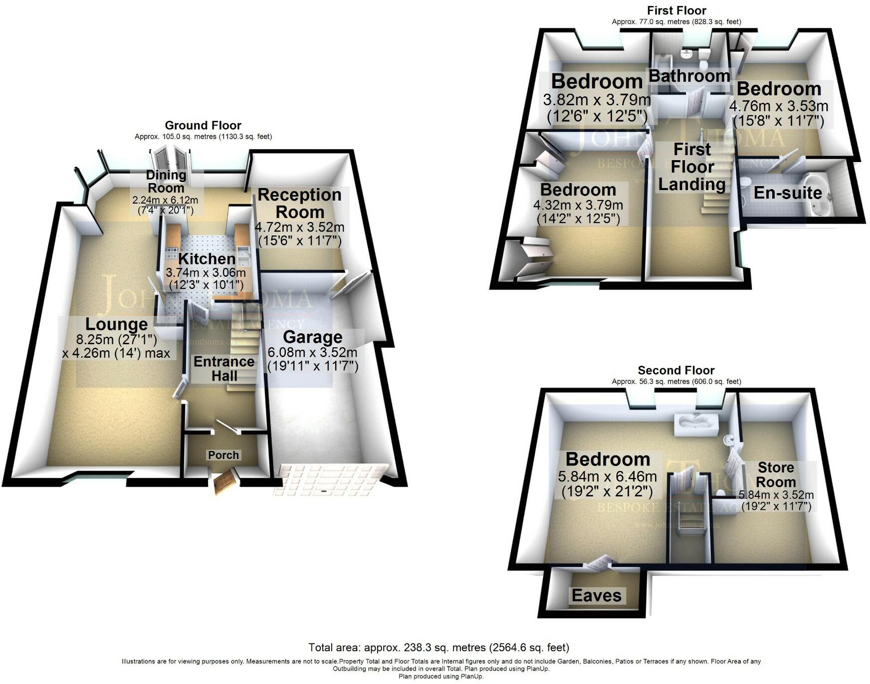 Lyndhurst Rise, Chigwell, Essex, IG7 floorplan