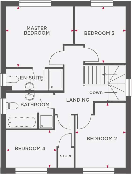 Mucklestone Road,
Loggerheads, 
Market Drayton, Shropshire,
TF9 floorplan