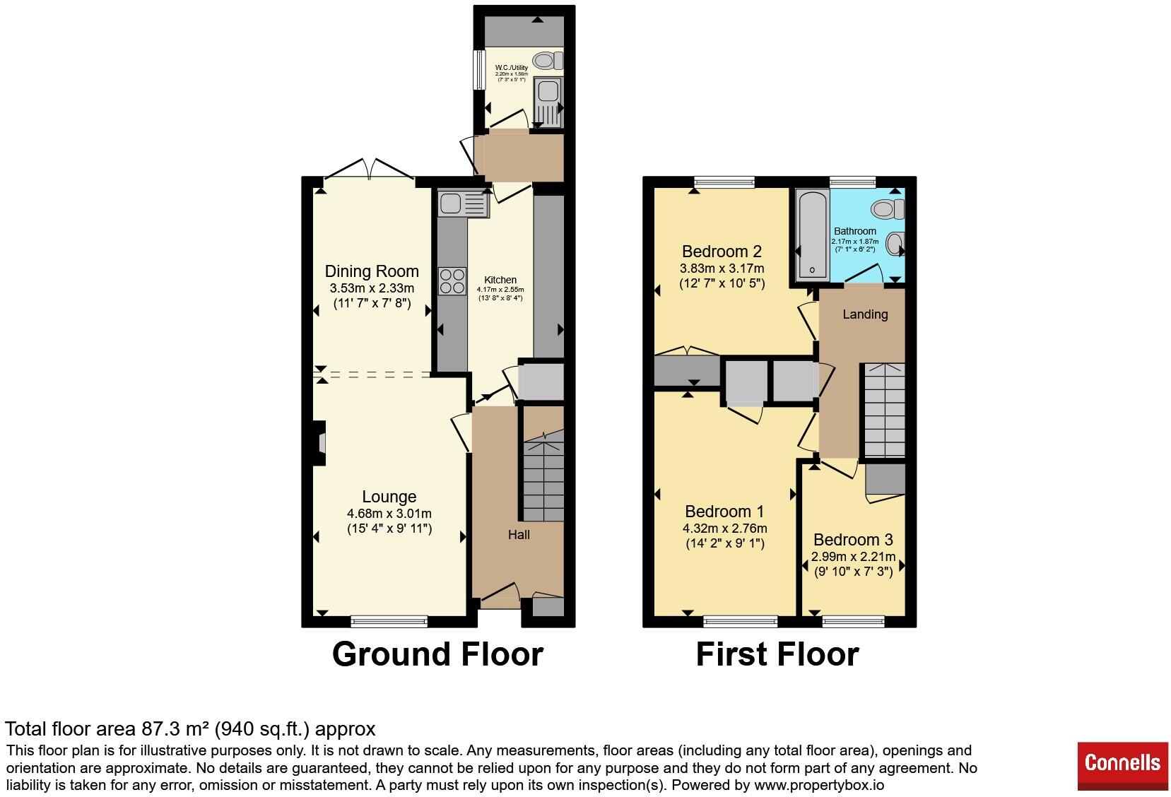 Knightsbridge Road, Glen Parva, Leicester floorplan