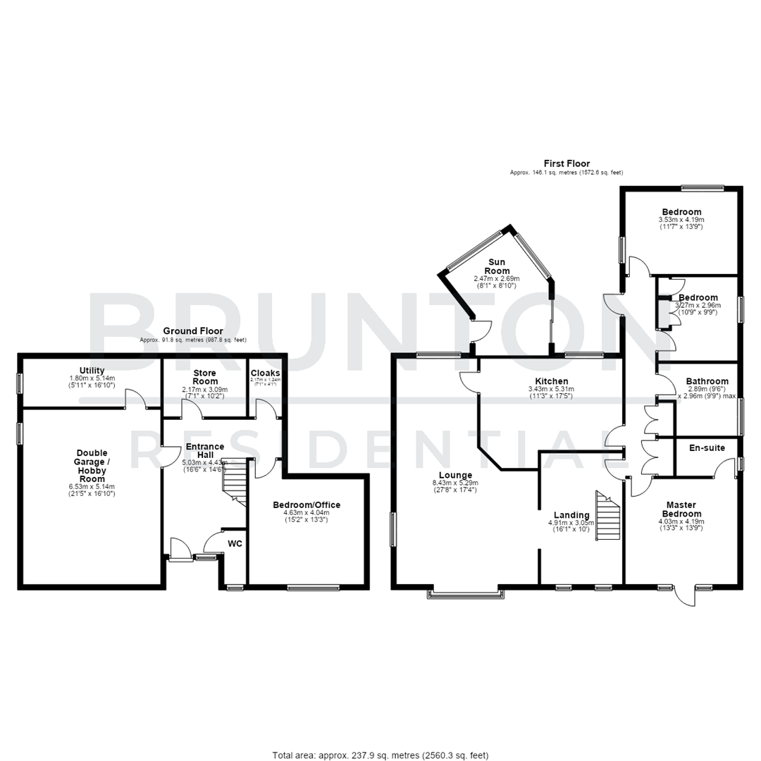 The Paddock, Hexham floorplan