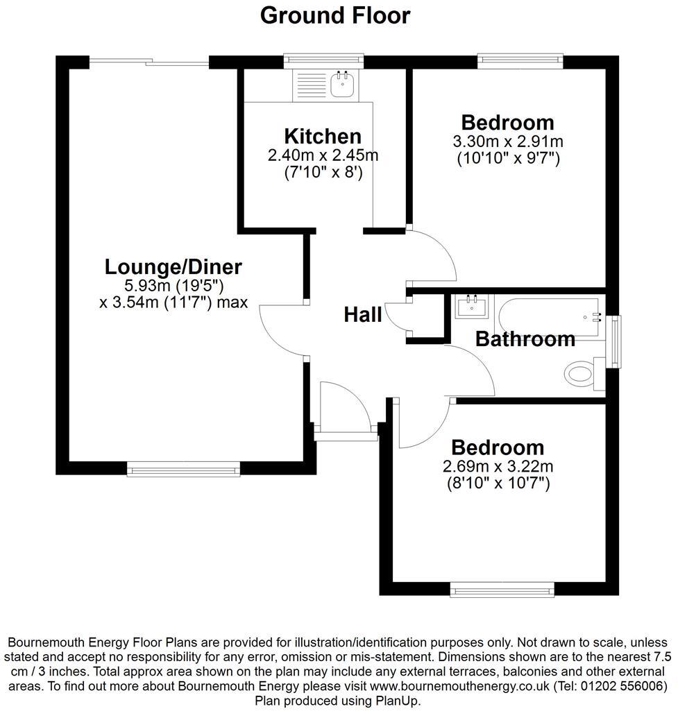 Consort Close, Poole floorplan