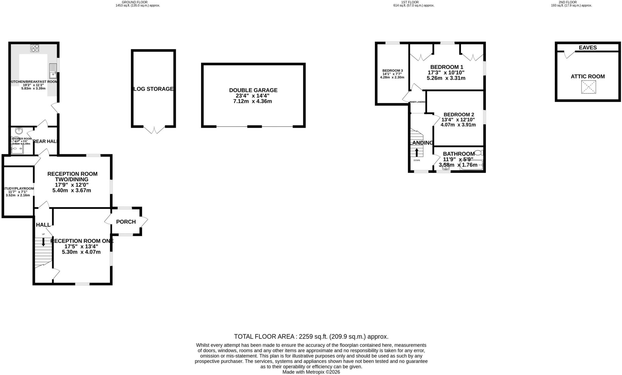 Southport Road, Eccleston  floorplan