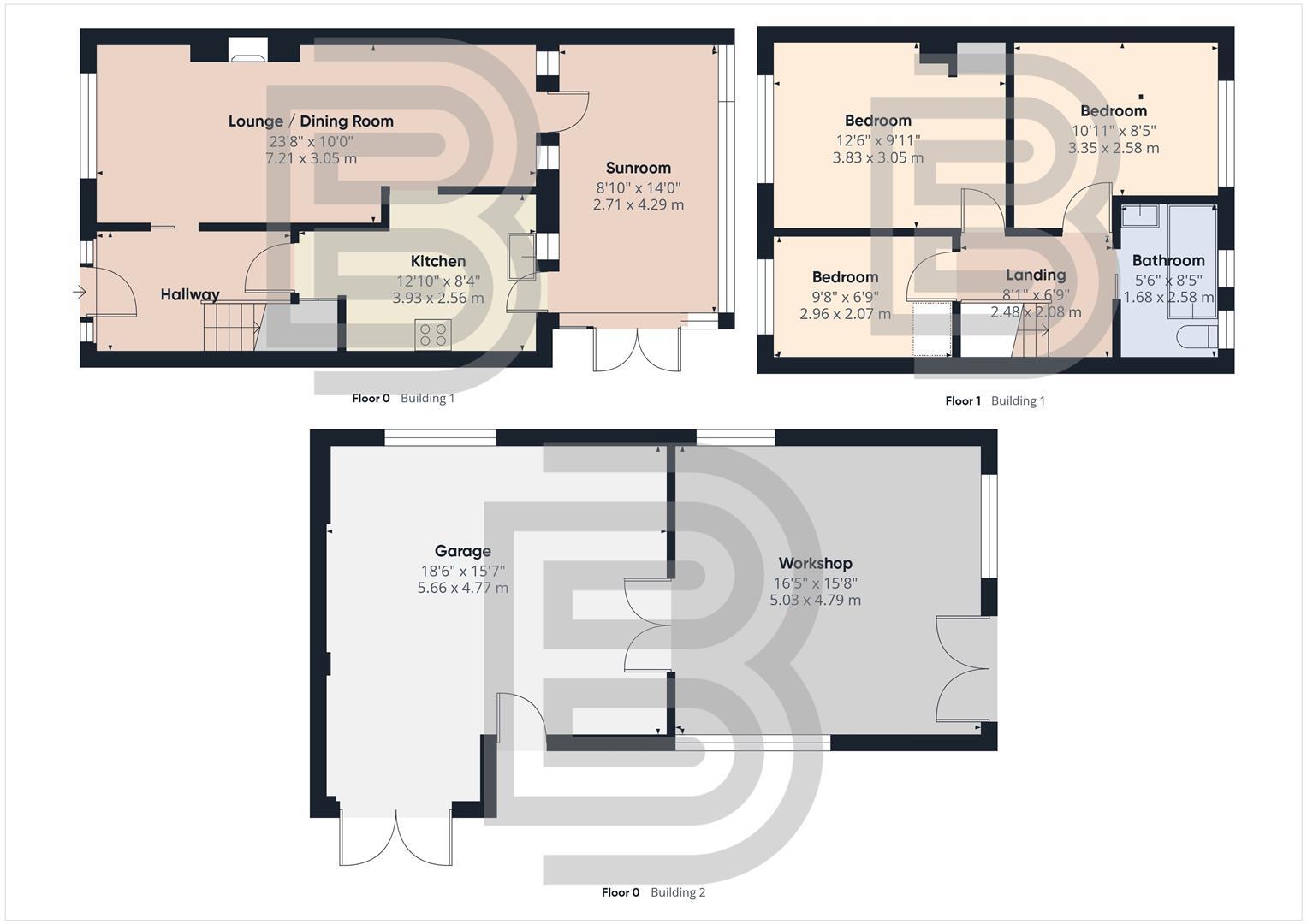 Chapel Street, Long Lawford, Rugby floorplan