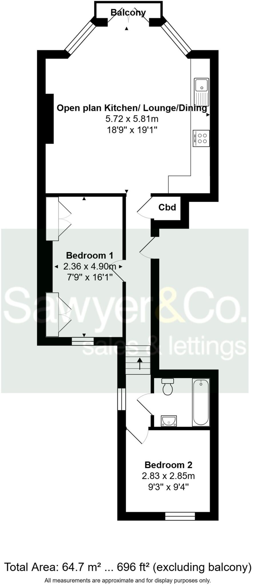15 Goldsmid Road, Hove, BN3 floorplan