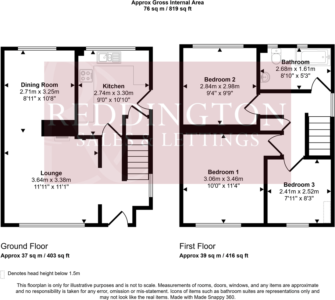 Farndale, Whitwick, Coalville, LE67 floorplan