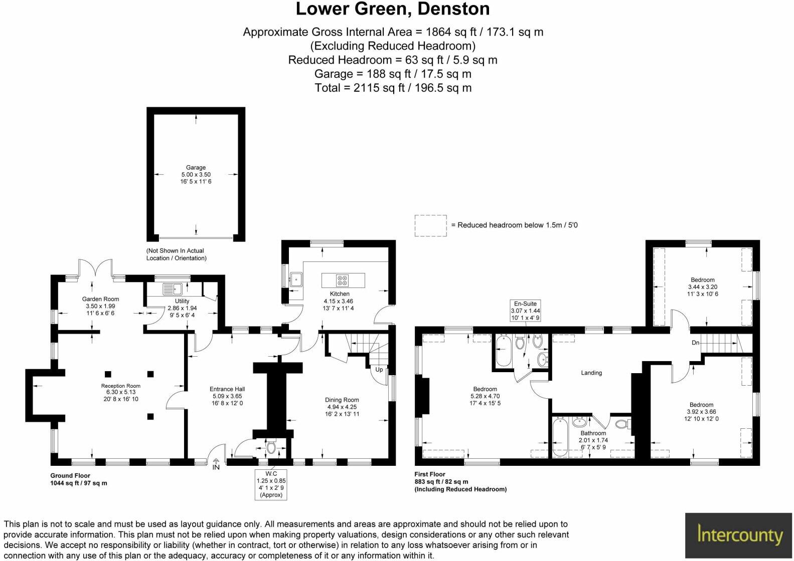 Lower Green, Denston, Newmarket, Suffolk, CB8 floorplan