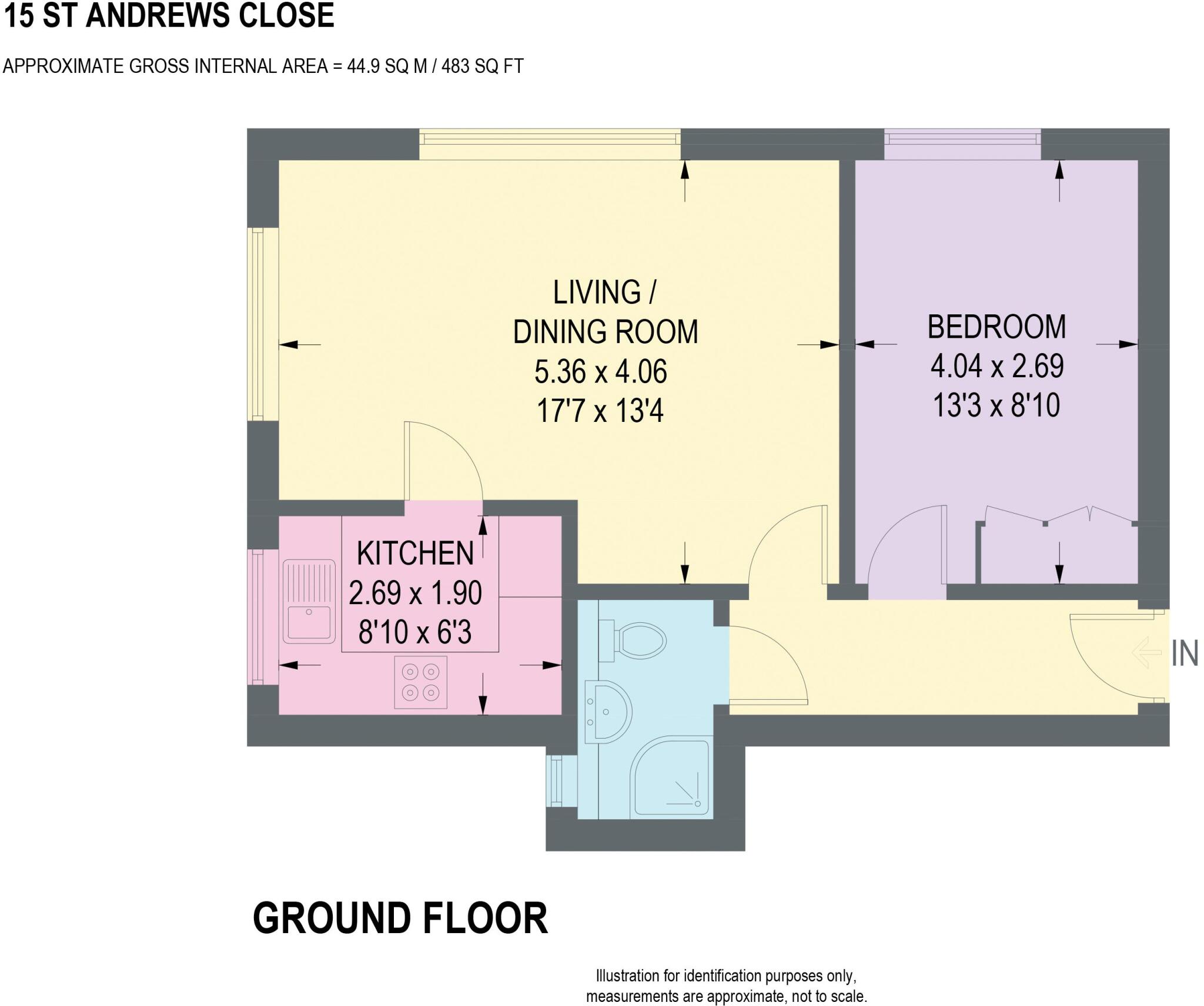 St Andrews Close, Nether Edge, Sheffield floorplan