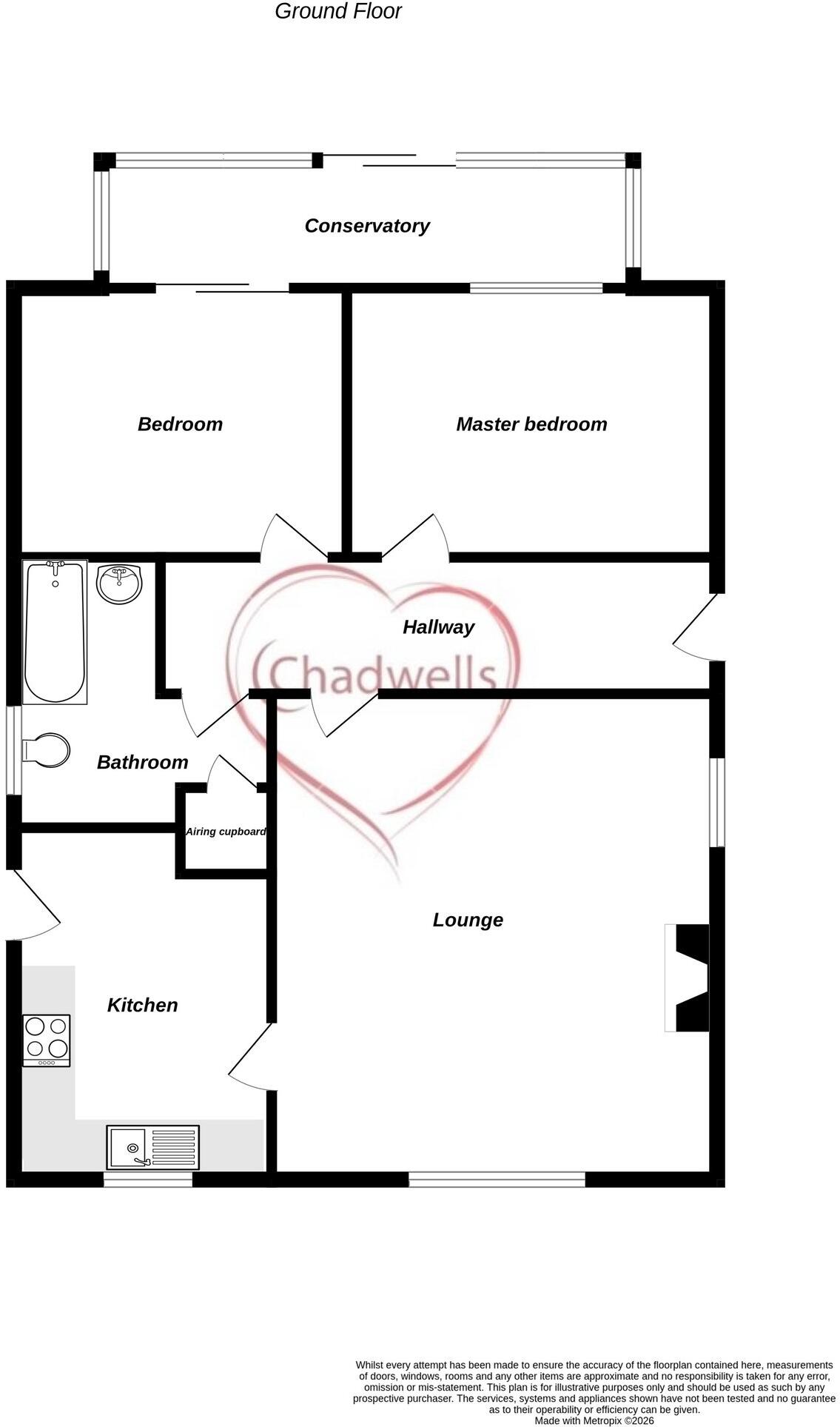 Woodhead Close, Edwinstowe, Mansfield, NG21 floorplan