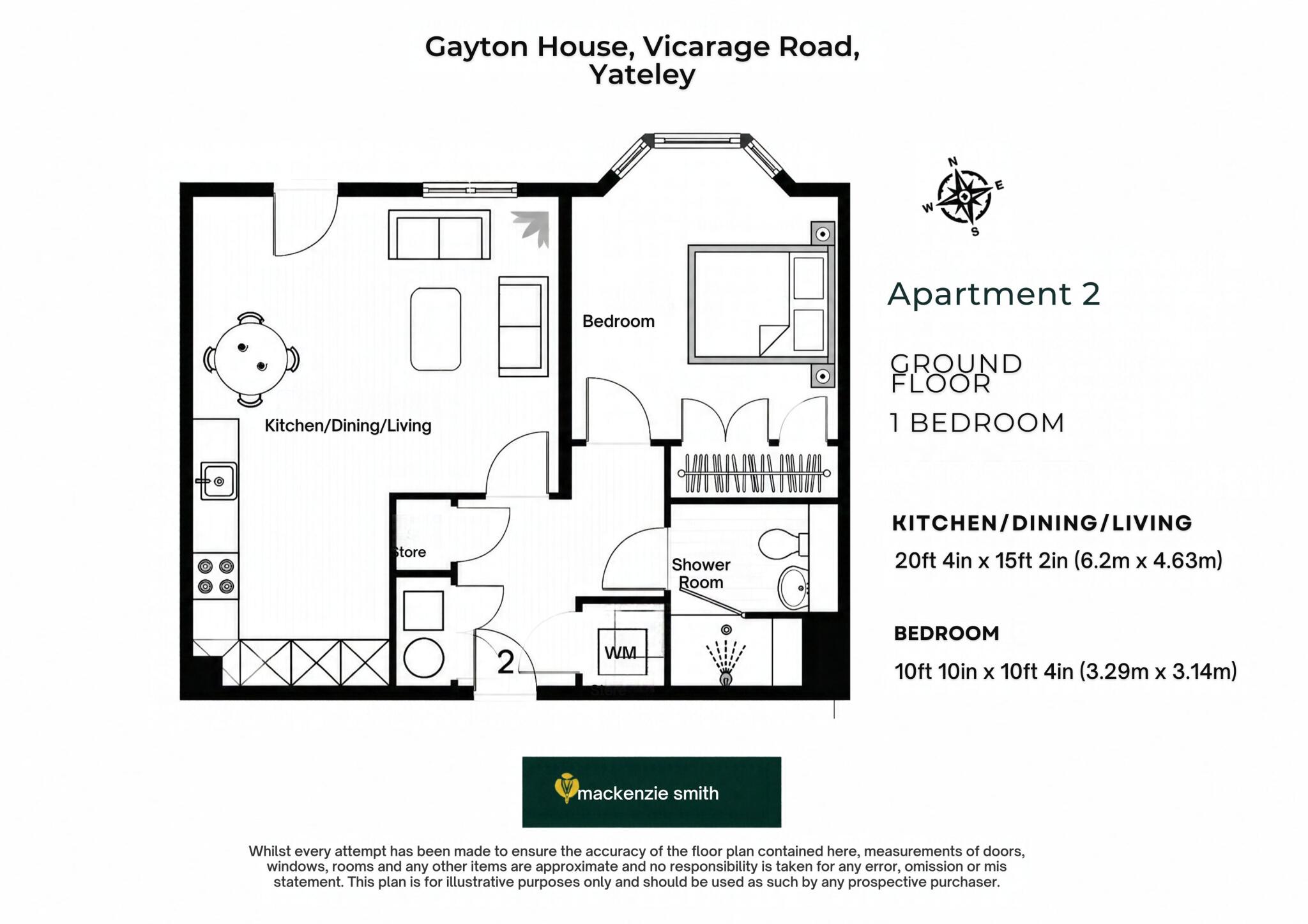 Vicarage Road, Yateley, Hampshire, GU46 floorplan
