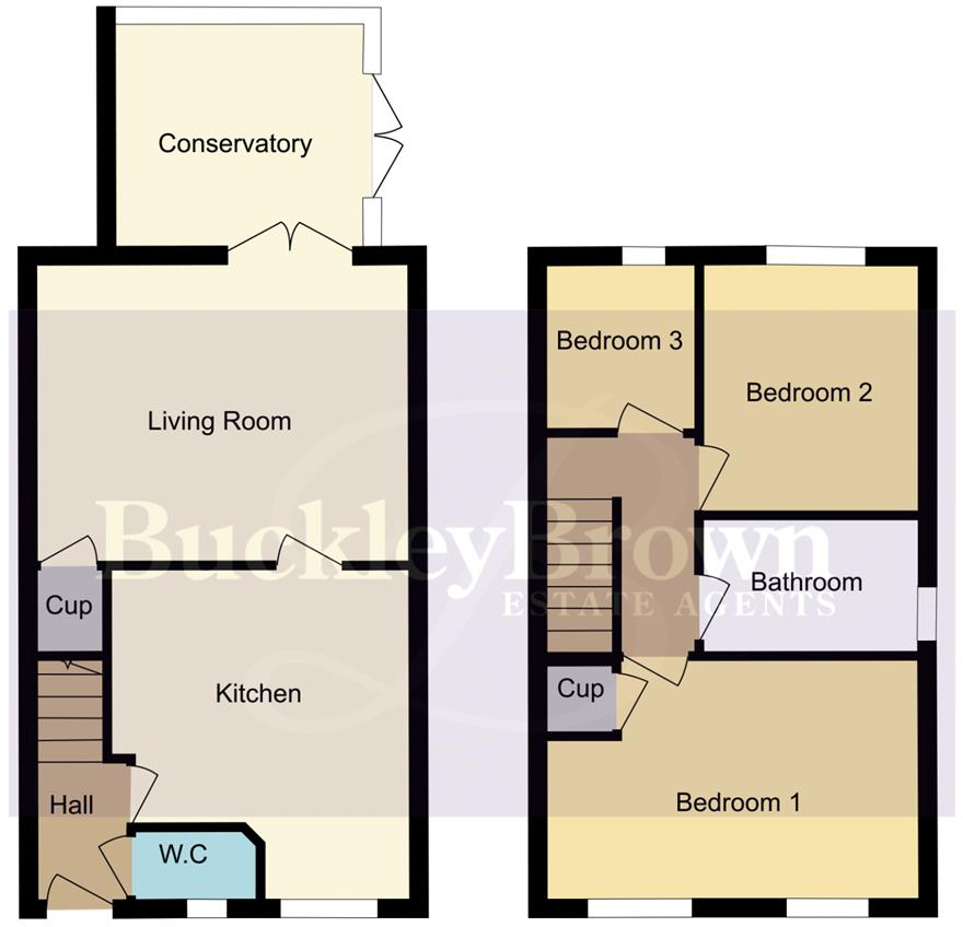 Orchid Grove, Shirebrook, Mansfield floorplan