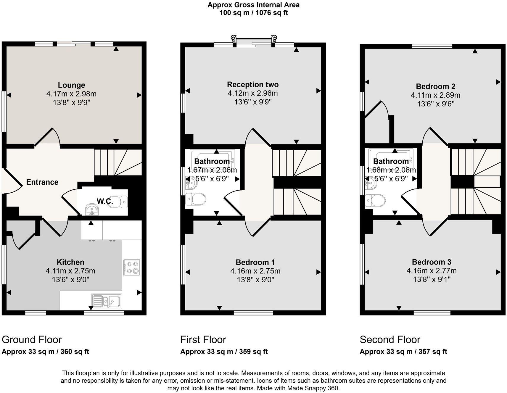 Ariel Reach, Newport, NP20 floorplan