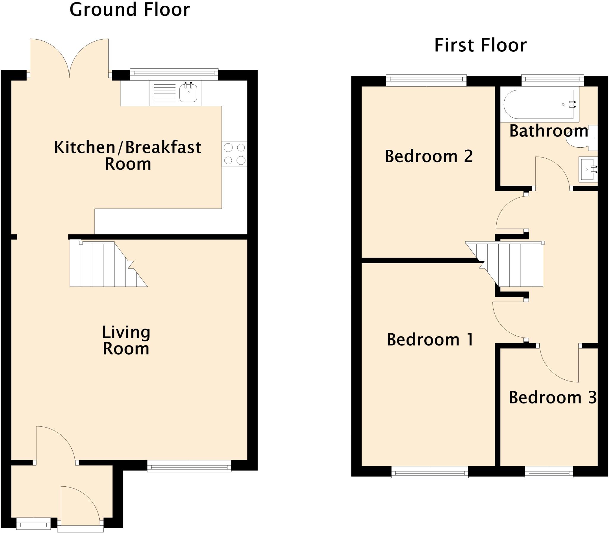 Hintlesham Close, Stowmarket, Suffolk floorplan