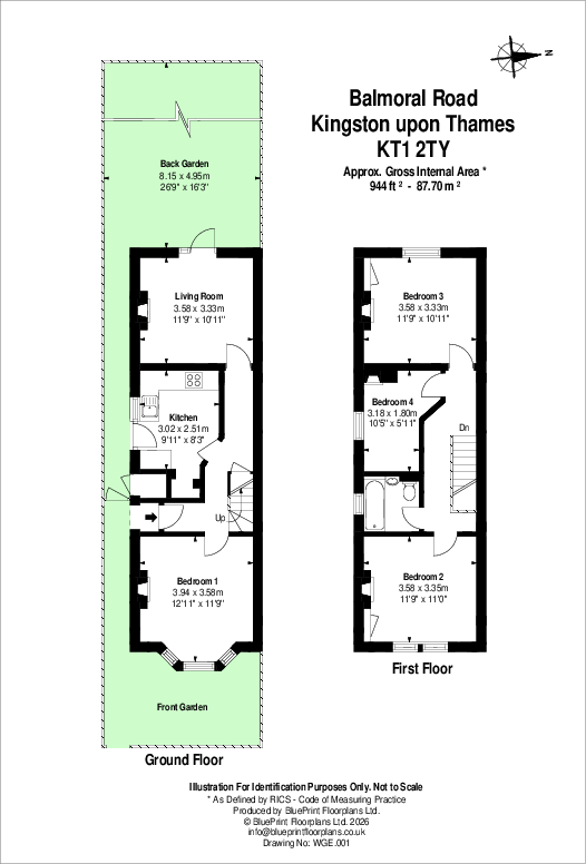 Balmoral Road, Kingston Upon Thames floorplan