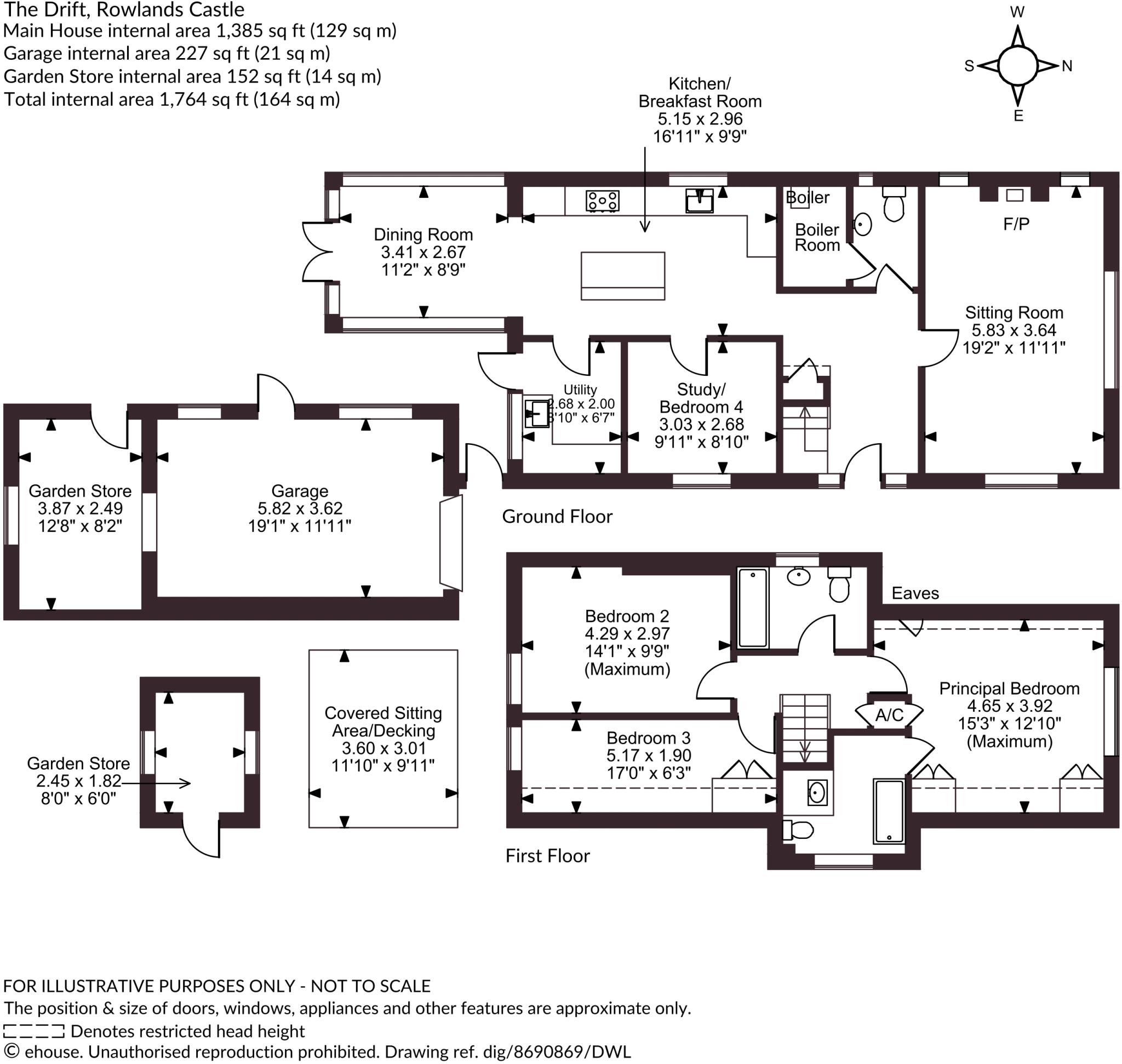 2, The Drift, Rowlands Castle, Hampshire floorplan