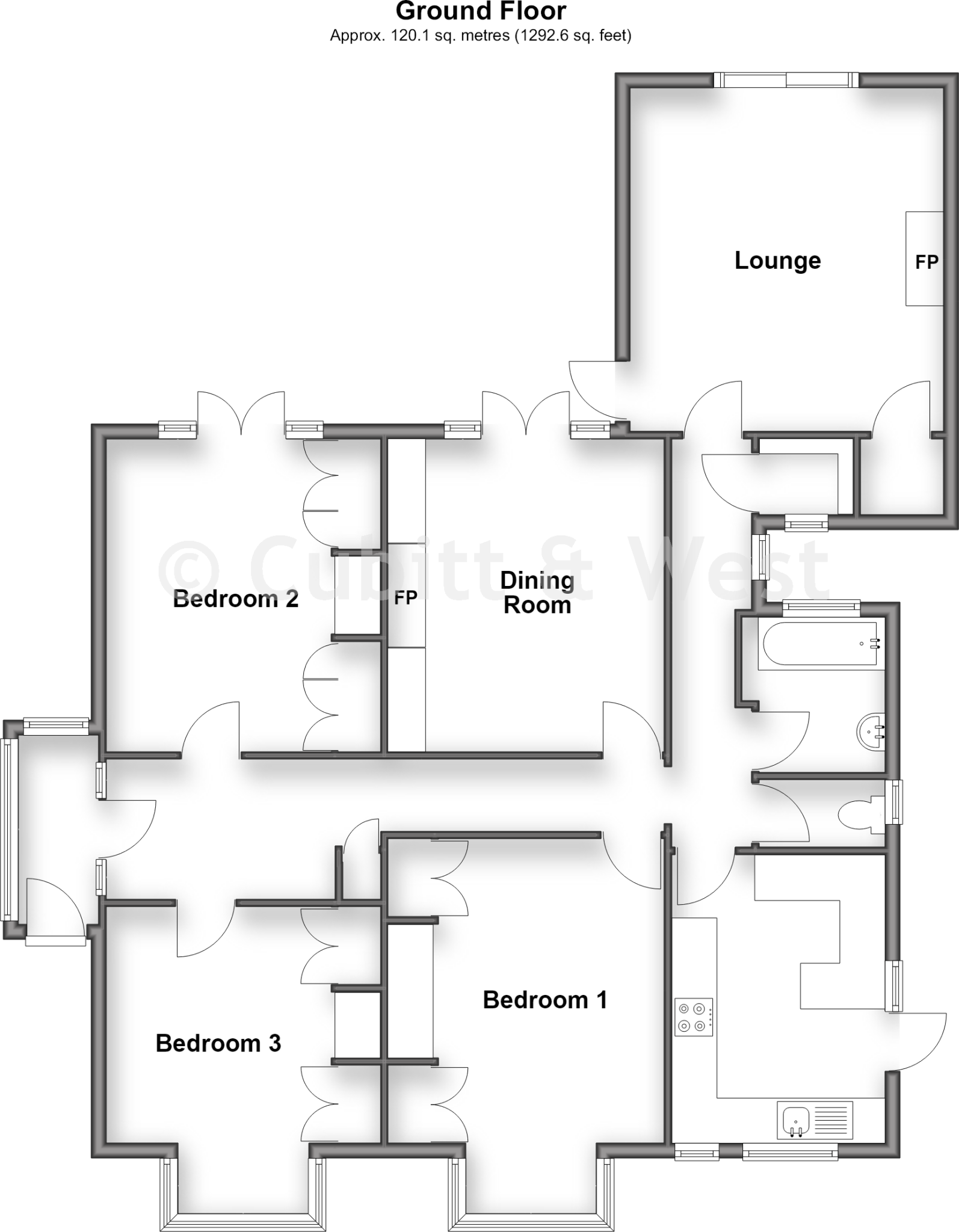 Nork Way, Banstead, Surrey floorplan