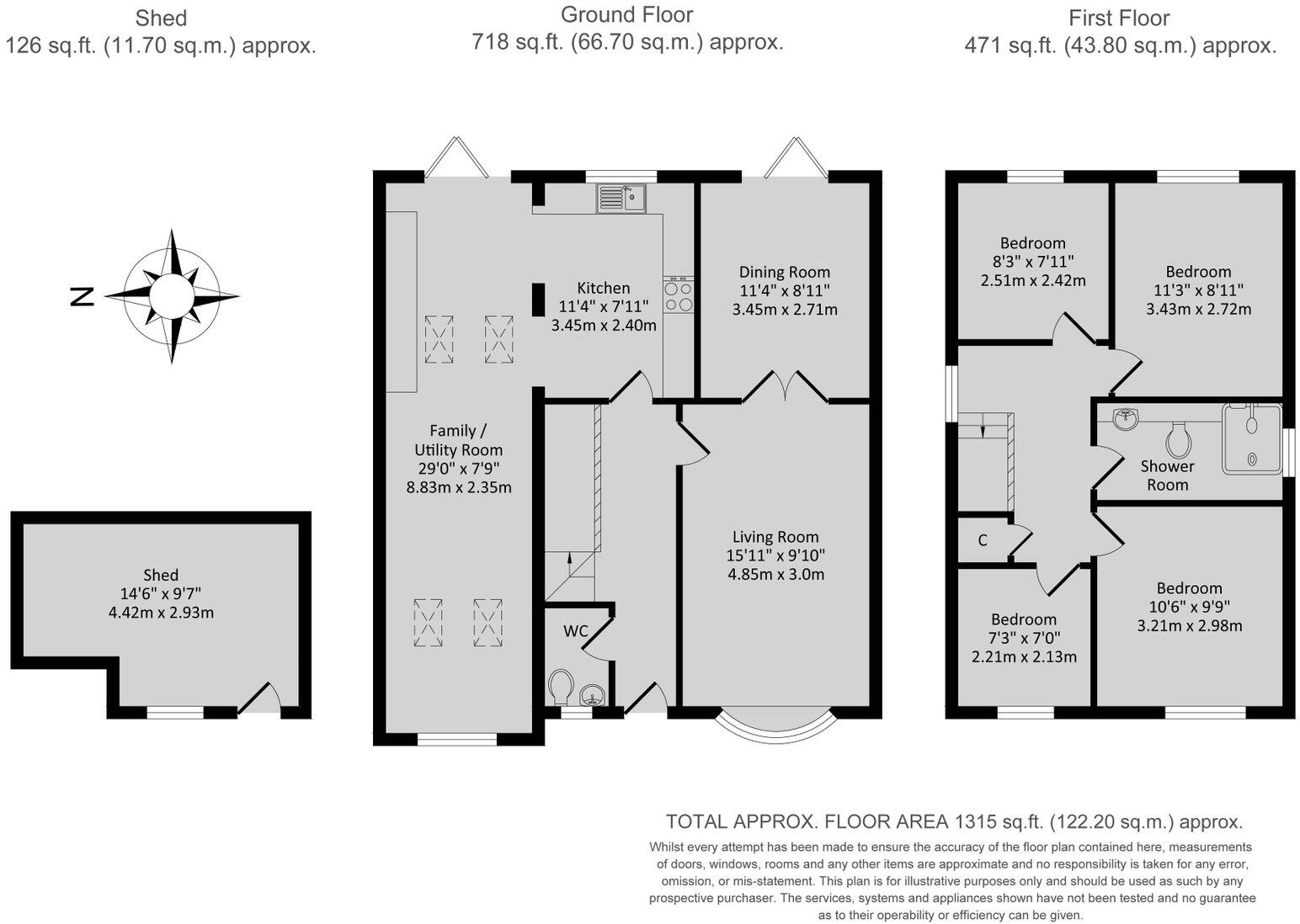 Poplars Road,Chacombe,Banbury,OX17 2JY floorplan