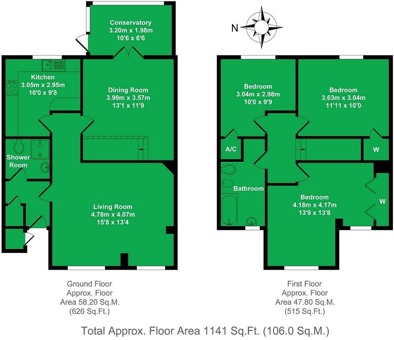 St. Marys Mead, Witney, Oxfordshire, OX28 floorplan